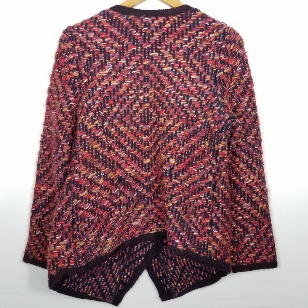 Moth Keavy Open Front Mohair Sweater Jacket - Picture 5 of 8